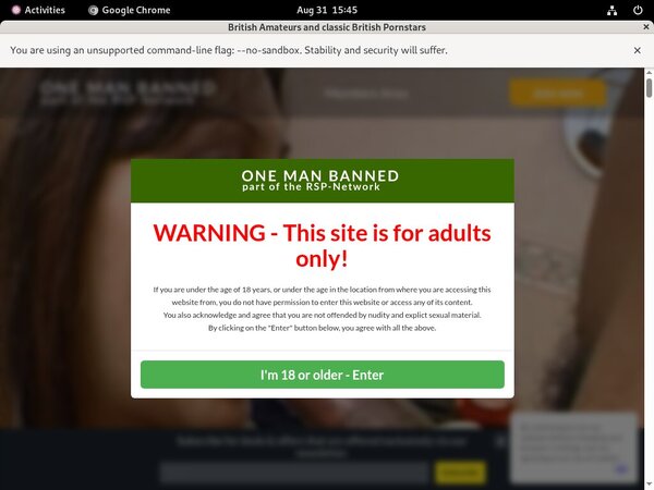 Account Onemanbanned.tv Free