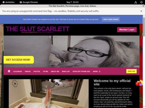 Account Premium Theslutscarlett.com