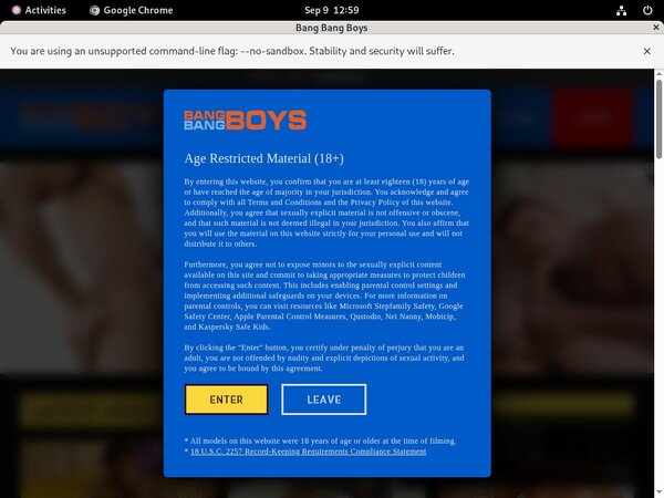Bangbangboys.com Trial Memberships