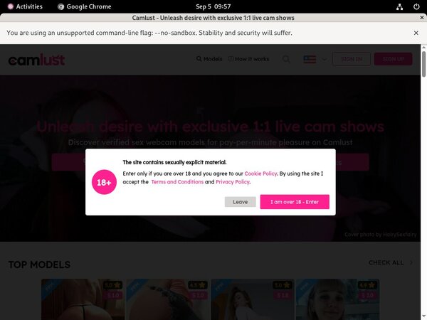 Cam Lust Discount (SAVE 63%)