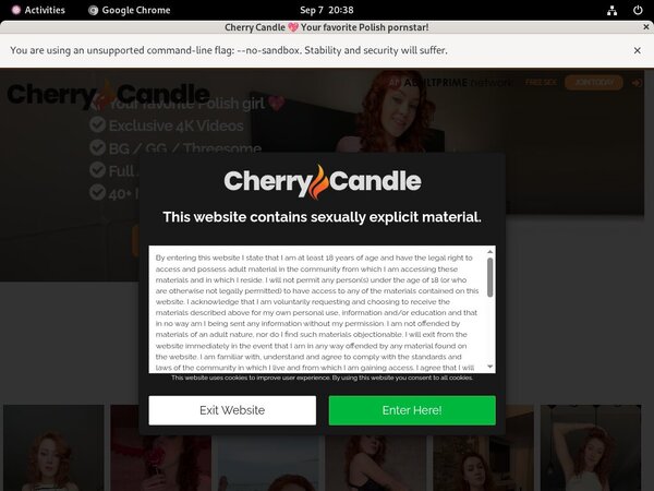 Cherry Candle Xxx Movies