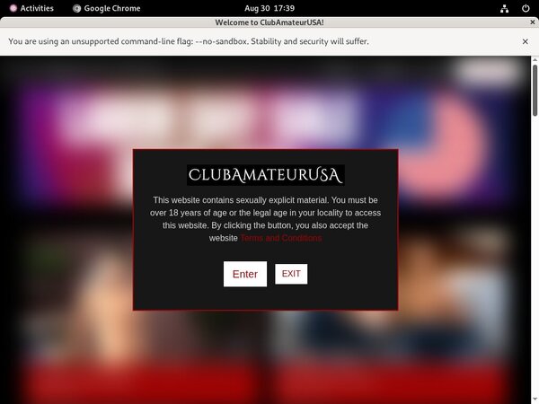 Club Amateur USA Account Free