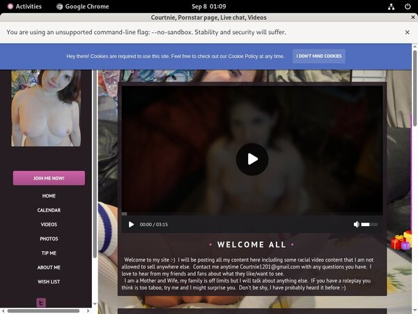 Courtnie.modelcentro.com Free Premium Passwords