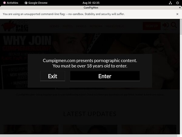 Cum Pig Men Free Premium Passwords