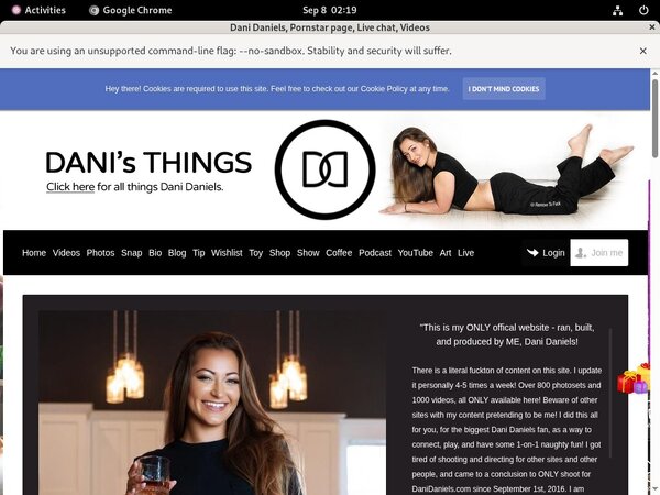 DaniDaniels Telephone Billing