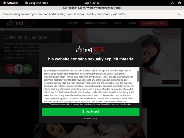 Daringsexhd Trial Offer