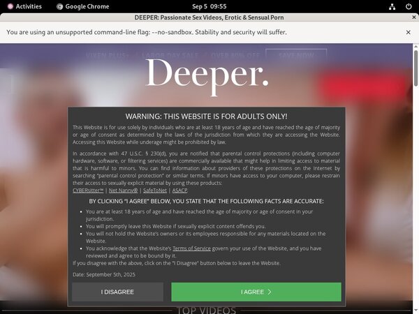 Deeper Member Passwords Deeper Member Passwords