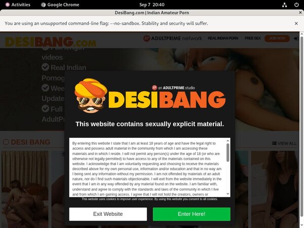 Desibang Check Out