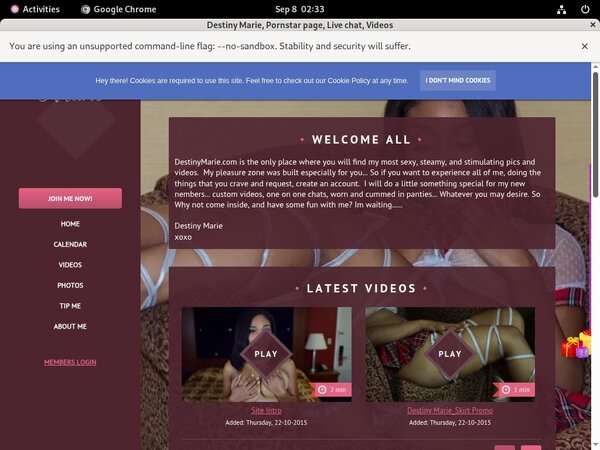 Destiny Marie Account Premium Free