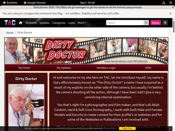 Dirty Doctor Free Trial Login