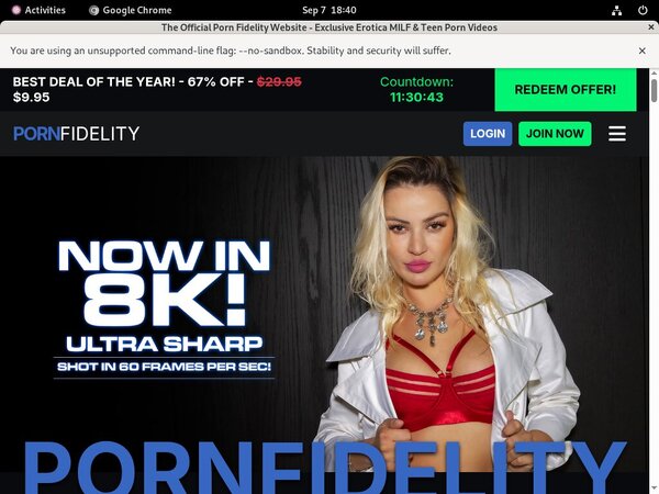 Discount Fidelity Porn