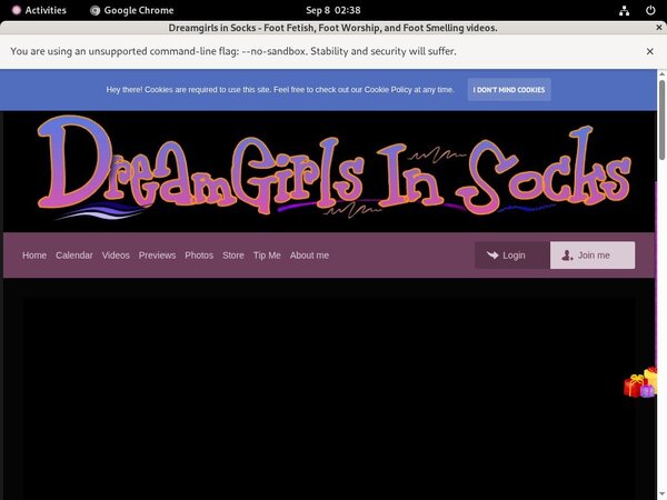 Dreamgirlssocks With Gift Card