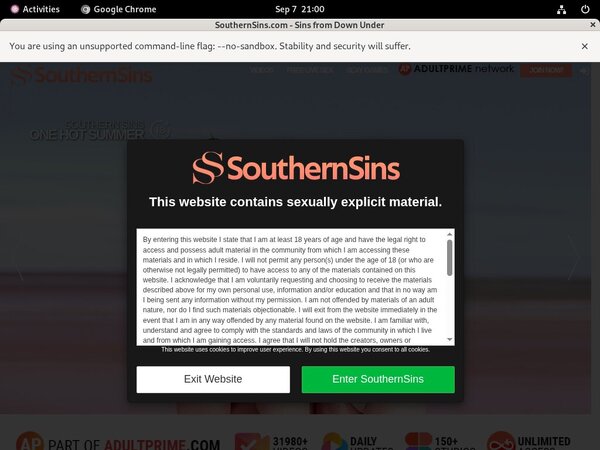 Free Account Southernsins