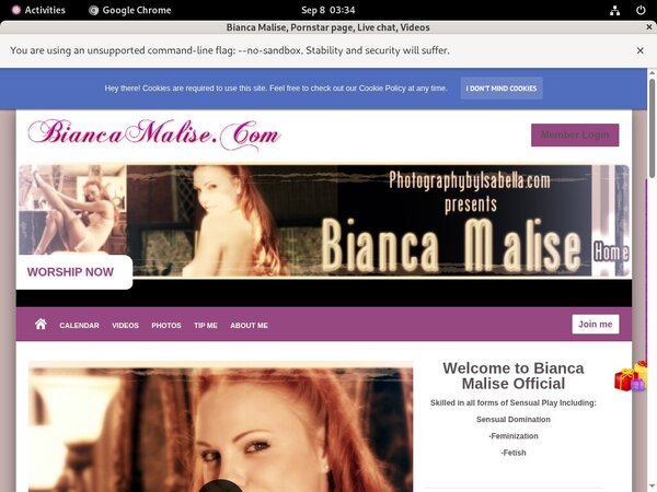 Free Biancamalise.modelcentro.com Pass