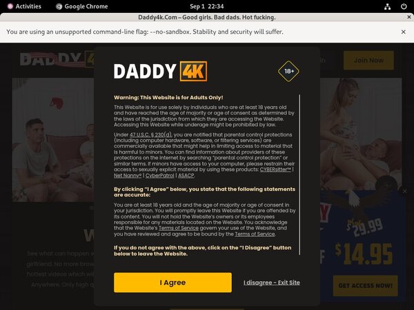 Free Daddy4k.com Pass