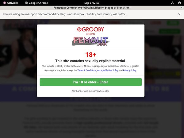 Free Femout XXX Porn Accounts