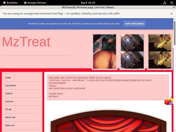 Free MzTreatz3x Trial Account