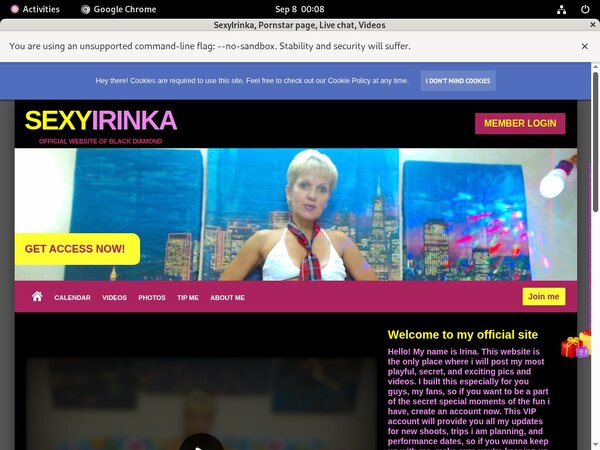 Free SexyIrinka Trial Discount