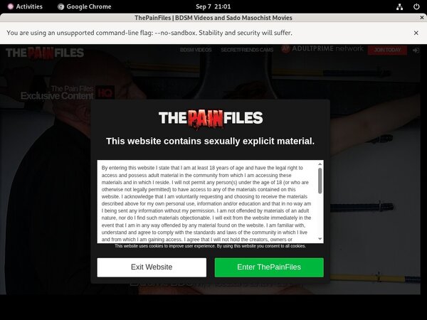 Free Thepainfiles.com Username And Password