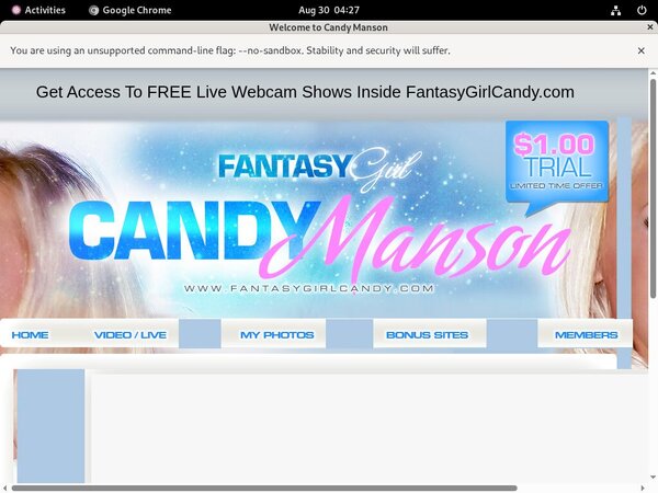 Free Trial Candymanson Discount