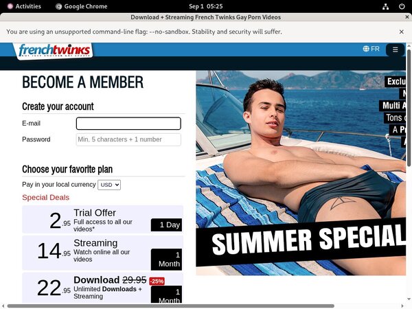 French-twinks.com Trial Membership