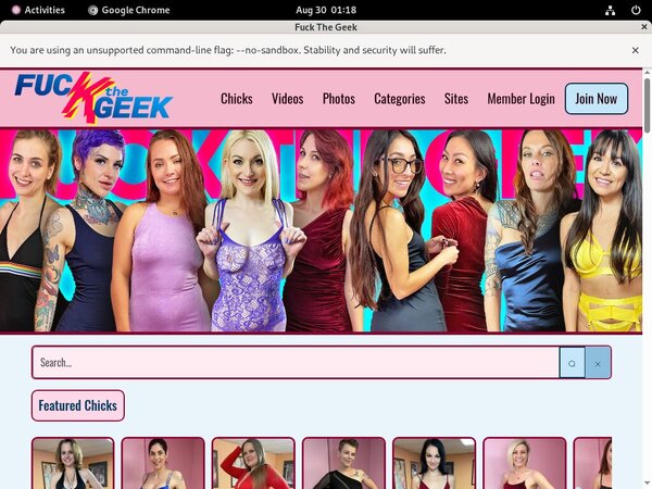 Fuckthegeek.com Password Site