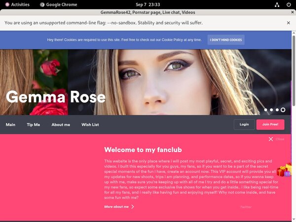 GemmaRose42 Free Accounts