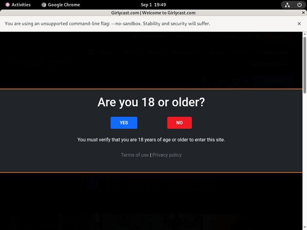 Girlycastshop.com Account And Password