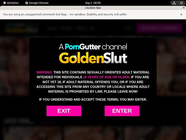 Goldenslut.com Free Trial Signup