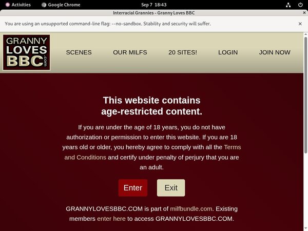 Granny Loves BBC Limited Offer