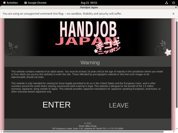 Handjob Japan Discount Sign Up