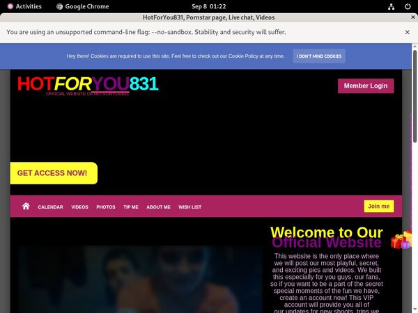 HotForYou831 Renew Password