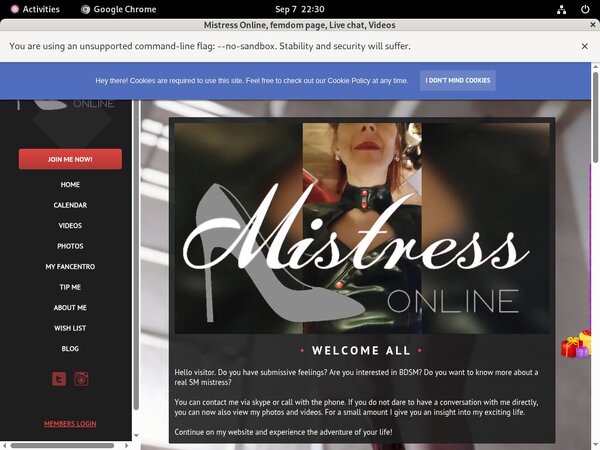 How To Get Into Mistressonline.eu Free