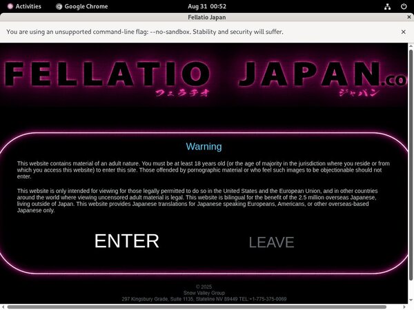 Japan Fellatio Discount Membership