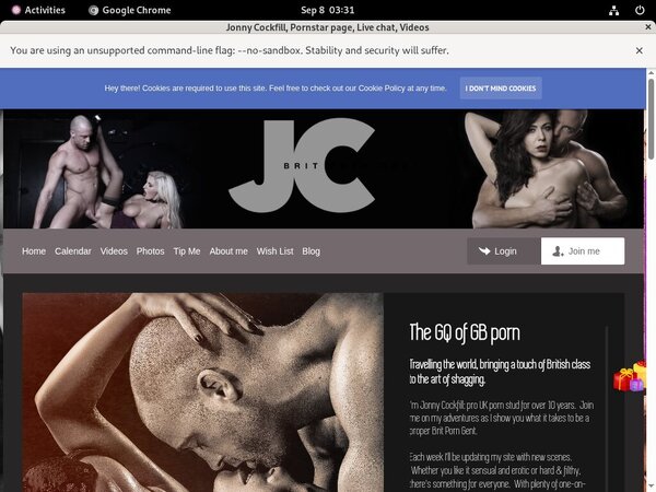 Jonnycockfill.modelcentro.com Photo