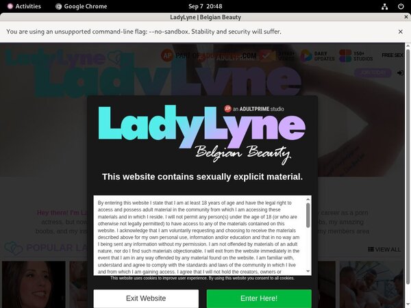 Lady Lyne New Accounts