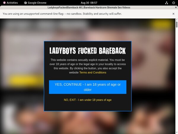 Ladyboysfuckedbareback.com Create Account