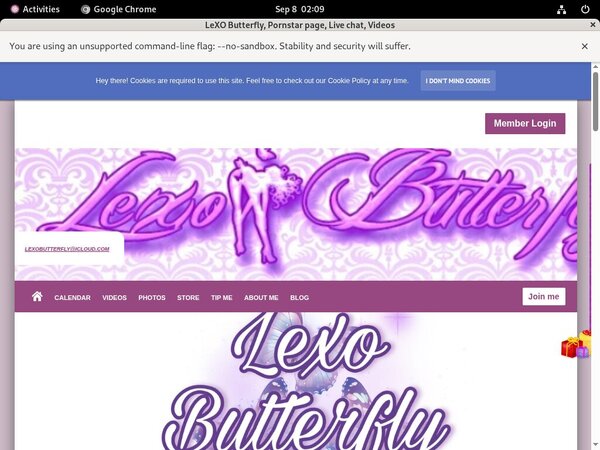 LeXO Butterfly Network Password