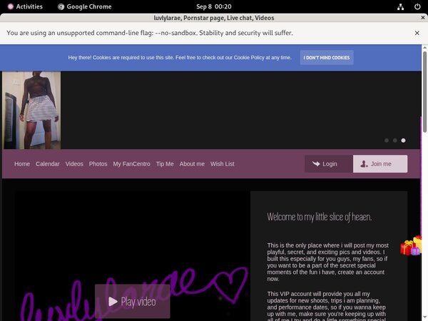 Luvlylarae.modelcentro.com Exclusive Discount