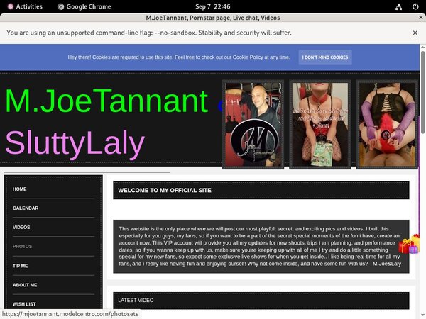 M.JoeTannant Discount Porn