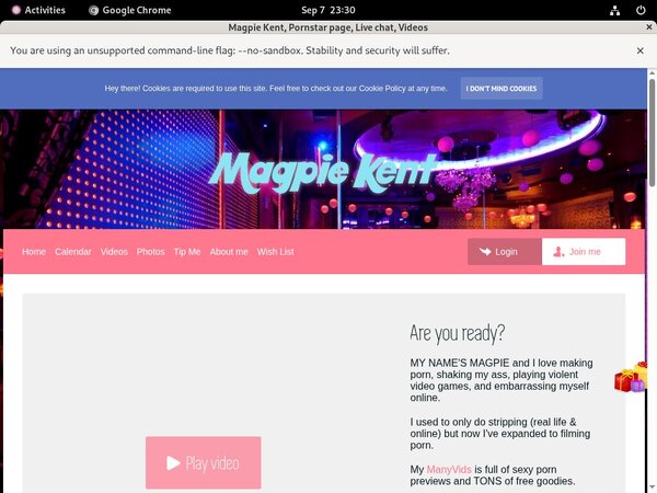 Magpie Kent Get An Account