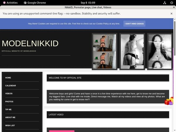 Modelnikki.modelcentro.com Paypal Join