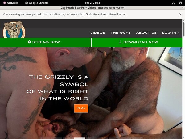 Muscle Bear Porn Website
