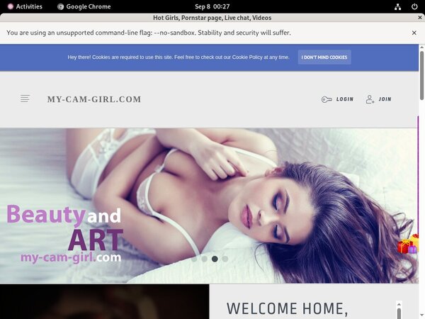 My-cam-girl.com Verotel Discount