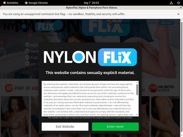 Nylonflix.com Get Trial Membership