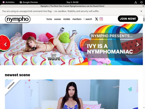 Nympho Adult Passwords