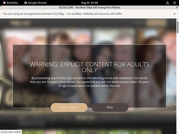 Oldje.com $1 Porn Trial