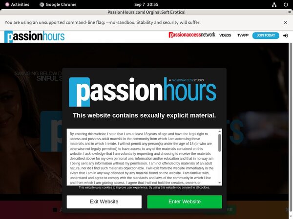 Passionhours.com Sign Up Discount