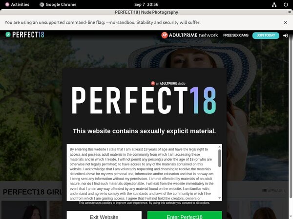 Perfect18.com Members