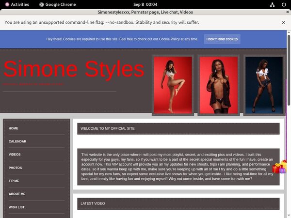 Simonestylesxxx Vendo Page